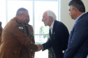 Batalhão da Policia Ambiental comemora 62 anos, vice governador Darci Piana recebe medalha do mérito ambiental.
Foto Gilson Abreu/ANPr