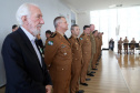 Batalhão da Policia Ambiental comemora 62 anos, vice governador Darci Piana recebe medalha do mérito ambiental.
Foto Gilson Abreu/ANPr