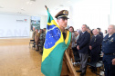 Batalhão da Policia Ambiental comemora 62 anos, vice governador Darci Piana recebe medalha do mérito ambiental.
Foto Gilson Abreu/ANPr