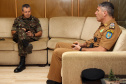 Curitiba, 15 de abril de 2019. Visita do General Tómas - Comandante da 5ª Divisão do Exército