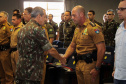 Curitiba, 15 de abril de 2019. Visita do General Tómas - Comandante da 5ª Divisão do Exército