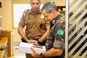 Curitiba, 15 de abril de 2019. Visita do General Tómas - Comandante da 5ª Divisão do Exército