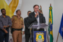 O vice-governador Darci Piana participou do lançamento do Maio Amarelo, na seda da Polícia Rodoviária Federal. Foto: Geraldo Bubniak/ANPr