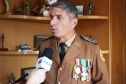 São Jose dos Pinhais, 20 de maio de 2019. Dia do Patrono da PMPR, entrevista Comandante Geral Cel. Pericles.