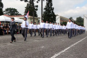 São Jose dos Pinhais, 20 de Maio de 2019. Solenidade alusiva ao Patrono da PMPR. Desfile do CPM.