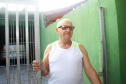 Na imagem, o morador João Valdeci