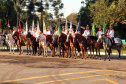 Curitiba, 28 de junho de 2019. Regimento de Polícia Montada comemora 140 anos com solenidade e a participação do presidente em exercício, Hamilton Mourão.