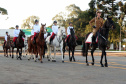 Curitiba, 28 de junho de 2019. Regimento de Polícia Montada comemora 140 anos com solenidade e a participação do presidente em exercício, Hamilton Mourão.