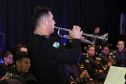 Curitiba, 06 de agosto de 2019. Concerto da Banda de Música do Colégio da Polícia Militar.