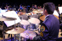 Curitiba, 12 de agosto de 2019. Concerto da Banda de Música da PMPR.