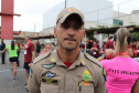 Curitiba, 06 de Outubro de 2019. 4ª Ediçao Corrida de Fogo do Corpo de Bombeiros. Foto: entrevista Soldado Alves, 1º lugar 5 KM.
