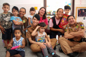 Curitiba, 10 de Outubro de 2019. PMPR participa do Dia das Crianças do CMEI Profª Teruko Beltrã.