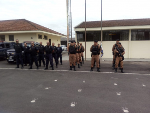 Operação Integrada é desencadeada em São José dos Pinhais, na RMC; arma de fogo é apreendida 