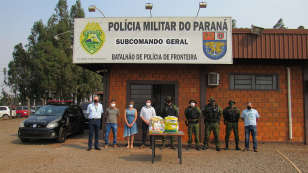  Com a Corrida Virtual, BPFron arrecada mais de 2,6 toneladas de alimentos para auxiliar famílias do Oeste paranaense 