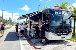 Polícia Civil mantém Delegacia Móvel no Litoral até a próxima terça-feira
