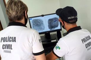 PCPR capacita policiais civis a usar sistema online para verificação de digitais em Maringá