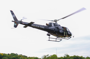 PCPR comemora cinco anos de seu Grupamento de Operações Aéreas  