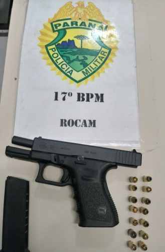 Operação Integrada é desencadeada em São José dos Pinhais, na RMC; arma de fogo é apreendida