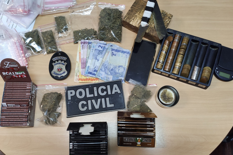 PCPR prende dono de aviário por tráfico de drogas