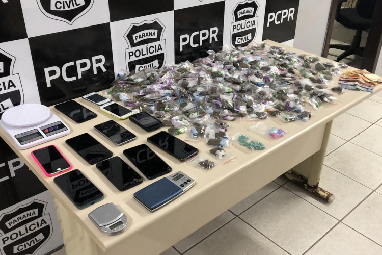 PCPR apreende adolescentes por tráfico de drogas em Colombo