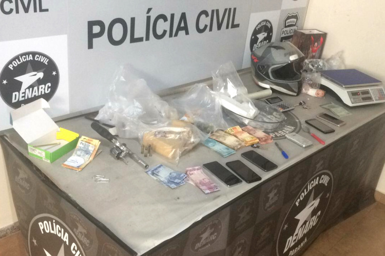 PCPR prende três suspeitos de associação ao tráfico em Maringá