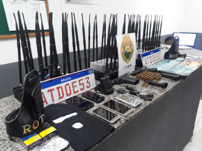 Quadrilha envolvida em roubo de cargas é desmantelada pela PM, em São José dos Pinhais