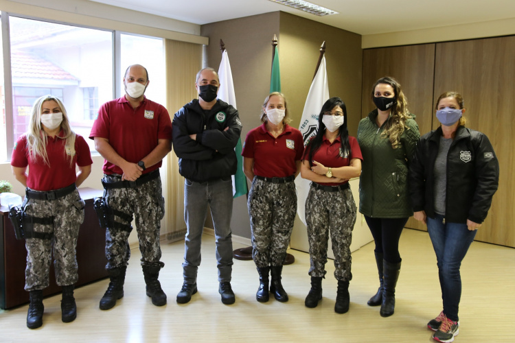 Polícia Civil recebe papiloscopistas integrantes da Força Nacional