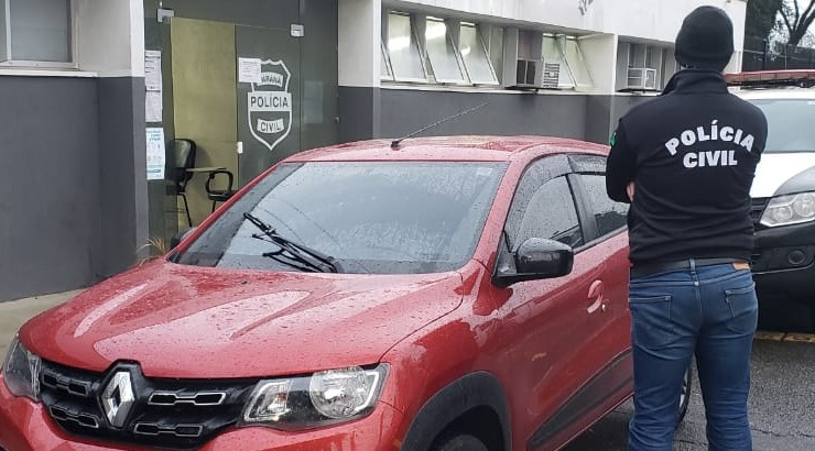 Polícia Civil prende advogado com veículo furtado em Curitiba