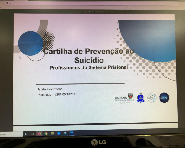 Evento online do Departamento Penitenciário do Paraná debate a prevenção ao suicídio