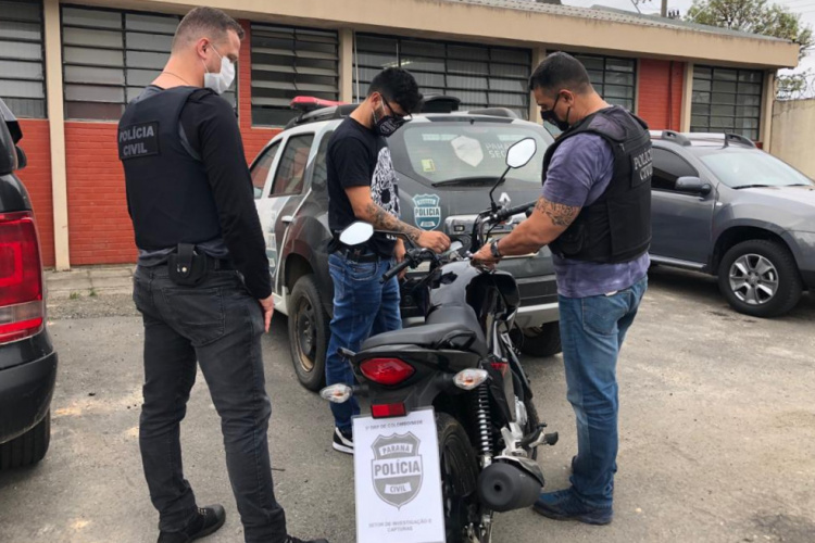 Polícia Civil prende suspeito por furto e receptação em Colombo