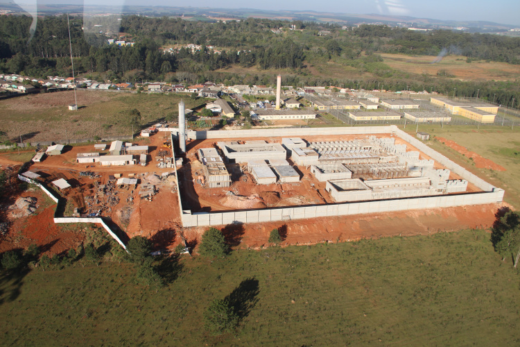 Cadeia Pública de Ponta Grossa em obras