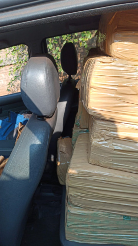 Em Guaíra (PR), PM apreende mais de meia tonelada de maconha durante patrulhamento