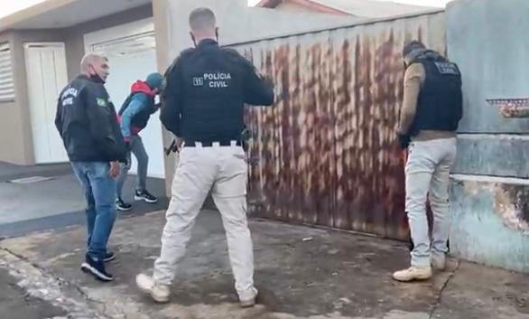 PCPR prende cinco suspeitos de transportar aproximadamente meia tonelada de maconha