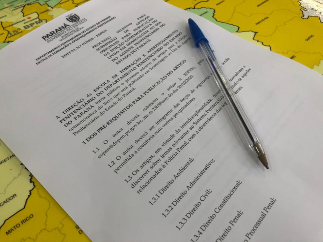 ESPEN publica livro sobre sistema penitenciário do Paraná