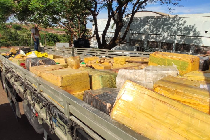 PCPR apreende mais de 3 toneladas de maconha em Jataizinho