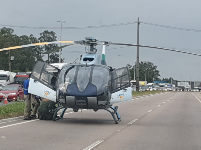 Serviço aeromédico será reforçado no Litoral na temporada