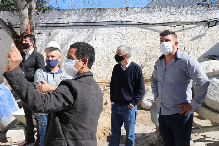 Obra de ampliação da Cadeia Pública de Curitiba está 60% concluída