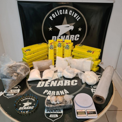 PCPR fecha laboratório de drogas em Londrina