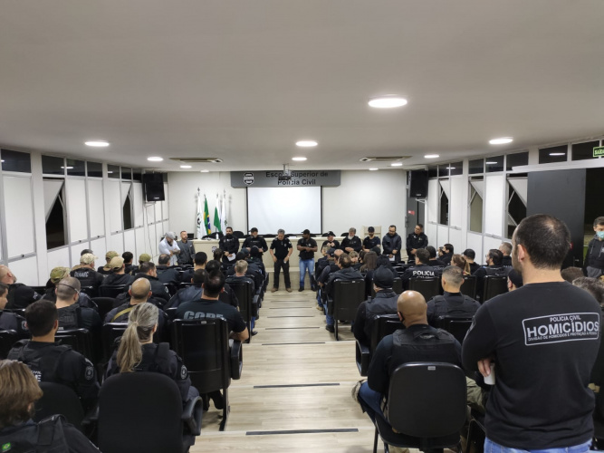 Polícia Civil mira integrantes do crime organizado em Rio Branco do Sul