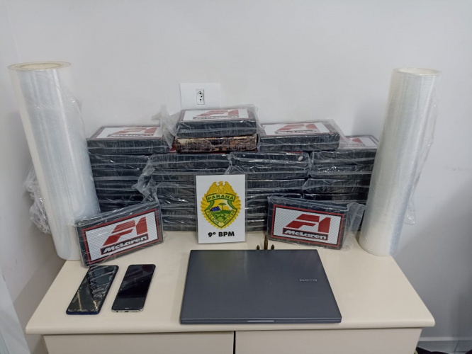 PM prende trio envolvido com tráfico internacional de drogas em Paranaguá