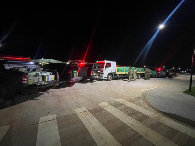 PMPR apreende R$17 milhões em maconha na região de Altônia