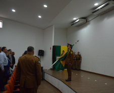 Manifestação de apoio e homenagens marcam o primeiro aniversário do 28 Batalhão da Polícia Militar na Lapa (PR)