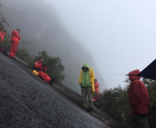  BPMOA resgata adolescente que caiu no Pico do Marumbi, em Morretes (PR) 