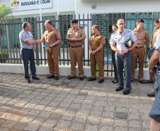  Quartel do Comando-Geral recebe delegação de São Paulo para aperfeiçoamento profissional em Curitiba (PR) 