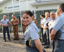  Quartel do Comando-Geral recebe delegação de São Paulo para aperfeiçoamento profissional em Curitiba (PR) 