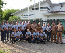  Quartel do Comando-Geral recebe delegação de São Paulo para aperfeiçoamento profissional em Curitiba (PR) 