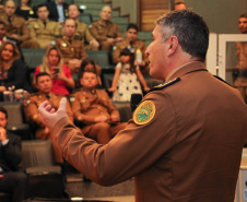  Com entrega de medalhas, o Centro de Educação Física e Desportos da PM comemora 28 anos de criação em Curitiba 