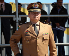  Batalhão responsável pelo policiamento da região Leste de Curitiba recebe novo Comandante durante solenidade 
