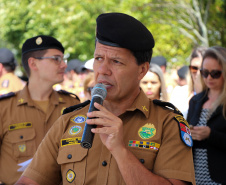  Batalhão responsável pelo policiamento da região Leste de Curitiba recebe novo Comandante durante solenidade 