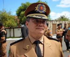  Batalhão responsável pelo policiamento da região Leste de Curitiba recebe novo Comandante durante solenidade 